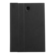 ST830S Bluetooth 3.0 Fine Wool Texture PU Leather ABS Detachable Seven-color Backlight Bluetooth Keyboard Leather Tablet Case for Samsung Galaxy Tab S4 10.5 inch T830 / T835, with Pen Slot & Holder (Black)