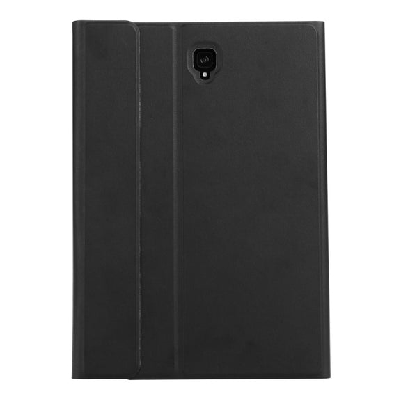 ST830S Bluetooth 3.0 Fine Wool Texture PU Leather ABS Detachable Seven-color Backlight Bluetooth Keyboard Leather Tablet Case for Samsung Galaxy Tab S4 10.5 inch T830 / T835, with Pen Slot & Holder (Black)