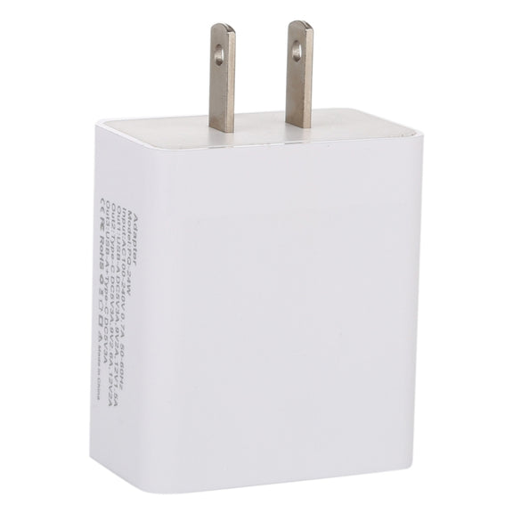 24W PD + QC3.0 Fast Charger Power Adapter Plug Adapter US Plug