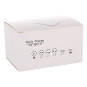 24W PD + QC3.0 Fast Charger Power Adapter Plug Adapter US Plug