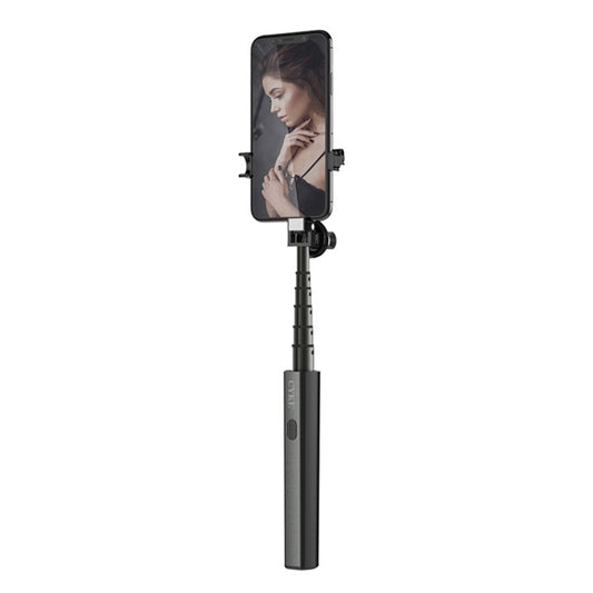 CYKE P9 Universal Stretchable Hidden One-piece Wireless Bluetooth Selfie Stick(Black) - free shipping - PMC Jewellery - Order now!
