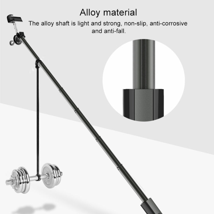 CYKE P9 Universal Stretchable Hidden One-piece Wireless Bluetooth Selfie Stick(Black)