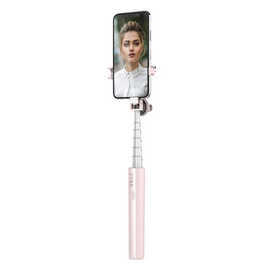 CYKE P9 Universal Stretchable Hidden One-piece Wireless Bluetooth Selfie Stick(Pink) - free shipping - PMC Jewellery - Order now!