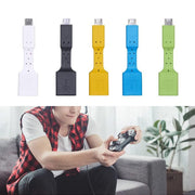 5 PCS Micro USB Male to USB 3.0 Female OTG Adapter (Yellow)