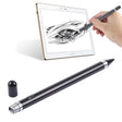 Short Universal Rechargeable Capacitive Touch Screen Stylus Pen with 2.3mm Superfine Metal Nib, For iPhone, iPad, Samsung, and Other Capacitive Touch Screen Smartphones or Tablet PC(Black) - Stylus Pen by PMc TechLife | Online Shopping South Africa | PMc TechLife | Buy Now Pay Later Mobicred