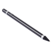 Short Universal Rechargeable Capacitive Touch Screen Stylus Pen with 2.3mm Superfine Metal Nib, For iPhone, iPad, Samsung, and Other Capacitive Touch Screen Smartphones or Tablet PC(Black)