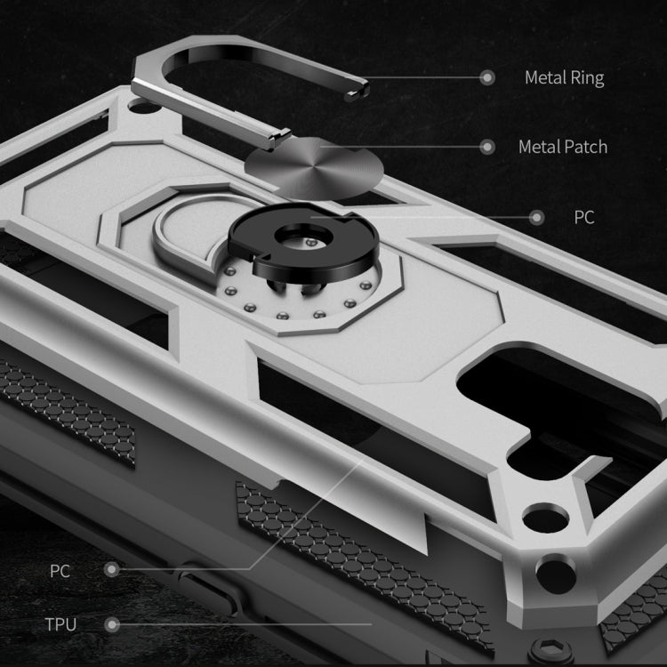 Armor Shockproof TPU + PC Protective Case for Galaxy A8 (2018), with 360 Degree Rotation Holder (Black) - Galaxy Phone Cases by PMC TechLife | Online Shopping South Africa | PMC TechLife