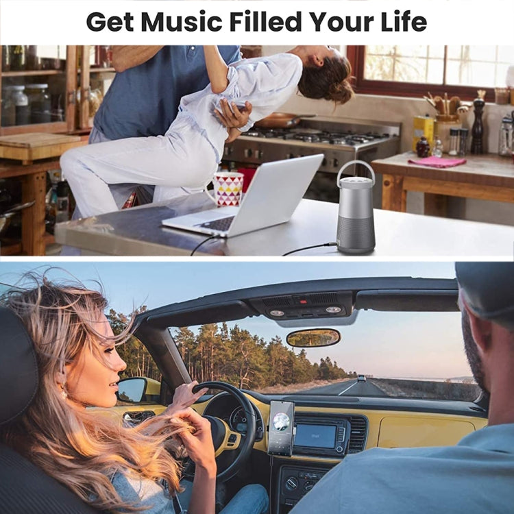 1m USB-C / Type-C to 3.5mm Male Audio Adapter Cable(Silver) - Video & Audio Cable by PMC TechLife | Online Shopping South Africa | PMC TechLife | Buy Now Pay Later Mobicred