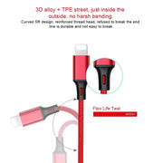 For iPhone / Apple Watch 3 In 1 8 Pin + Type-C / USB-C + Magnetic Charging Base Multi-function Charging Cable, Length: 1m(Black)