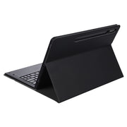 A970B Detachable Bluetooth Keyboard Ultrathin Horizontal Flip Leather Tablet Case with Pen Slot for Samsung Galaxy Tab S7 FE T730 / T736 / S7+ T970 / T975 / T976(Black)