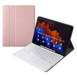 A970B Detachable Bluetooth Keyboard Ultrathin Horizontal Flip Leather Tablet Case with Pen Slot for Samsung Galaxy Tab S7 FE T730 / T736 / S7+ T970 / T975 / T976(Rose Gold) - Samsung Keyboard by PMC TechLife | Online Shopping South Africa | PMC TechLife