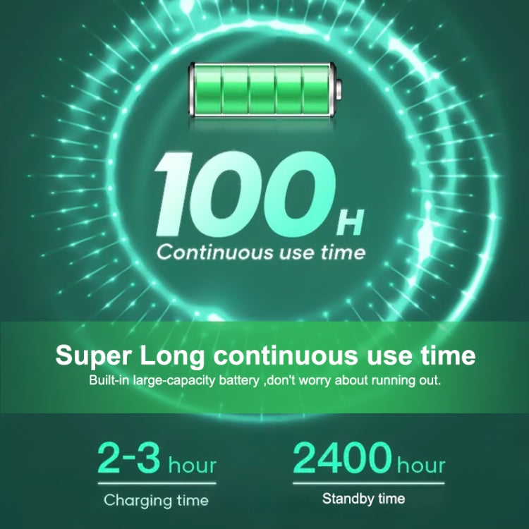 250C 10 inch Universal Tablet Round Keycap Wireless Bluetooth Keyboard with Touch Panel (Dark Green) - Universal Keyboard by PMC TechLife | Online Shopping South Africa | PMC TechLife