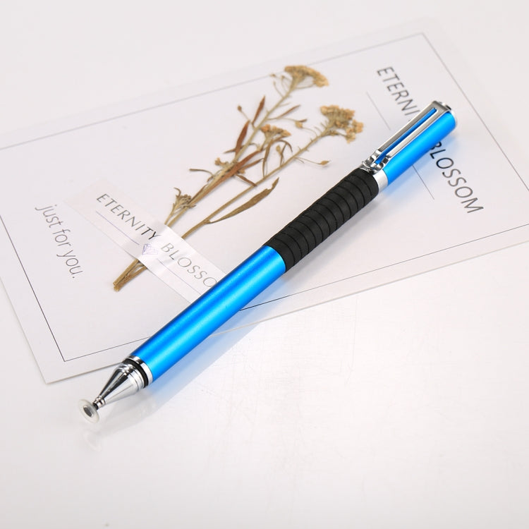 Universal 2 in 1 Multifunction Round Thin Tip Capacitive Touch Screen Stylus Pen, For iPhone, iPad, Samsung, and Other Capacitive Touch Screen Smartphones or Tablet PC(Blue) - free shipping - PMC Jewellery - Order now!