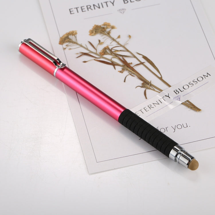 Universal 2 in 1 Multifunction Round Thin Tip Capacitive Touch Screen Stylus Pen, For iPhone, iPad, Samsung, and Other Capacitive Touch Screen Smartphones or Tablet PC(Magenta) - free shipping - PMC Jewellery - Order now!