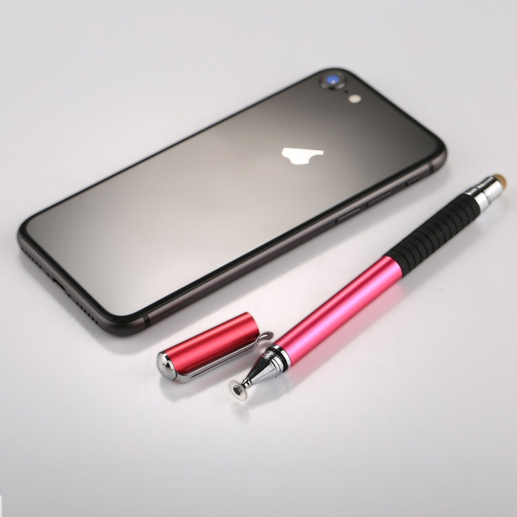 Universal 2 in 1 Multifunction Round Thin Tip Capacitive Touch Screen Stylus Pen, For iPhone, iPad, Samsung, and Other Capacitive Touch Screen Smartphones or Tablet PC(Magenta) - free shipping - PMC Jewellery - Order now!