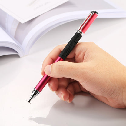 Universal 2 in 1 Multifunction Round Thin Tip Capacitive Touch Screen Stylus Pen, For iPhone, iPad, Samsung, and Other Capacitive Touch Screen Smartphones or Tablet PC(Magenta) - free shipping - PMC Jewellery - Order now!