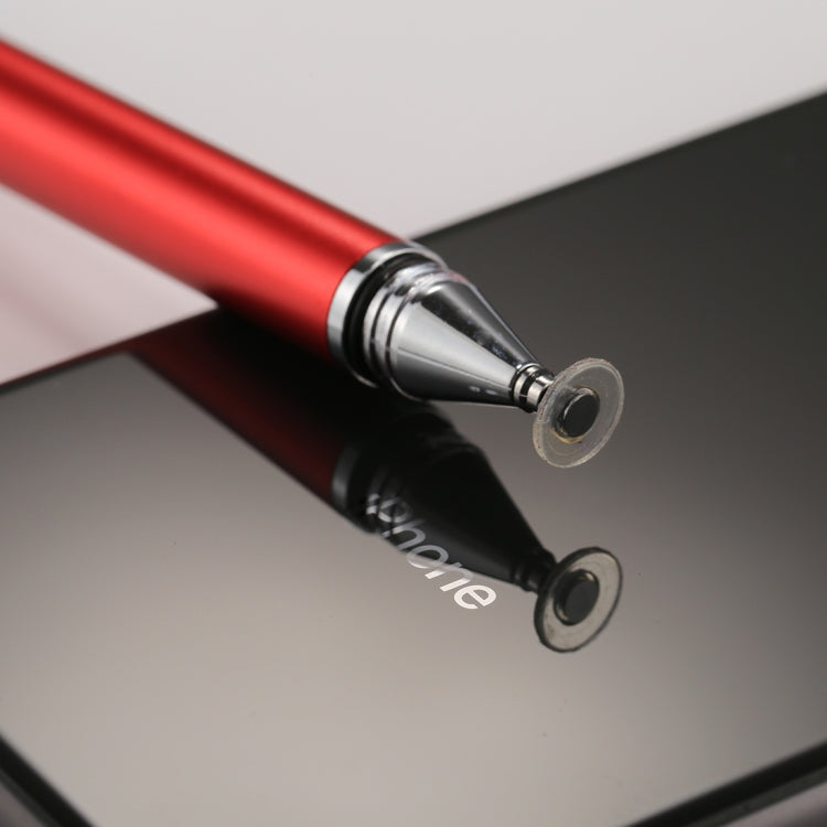 Universal 2 in 1 Multifunction Round Thin Tip Capacitive Touch Screen Stylus Pen, For iPhone, iPad, Samsung, and Other Capacitive Touch Screen Smartphones or Tablet PC(Red) - free shipping - PMC Jewellery - Order now!