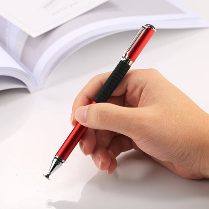 Universal 2 in 1 Multifunction Round Thin Tip Capacitive Touch Screen Stylus Pen, For iPhone, iPad, Samsung, and Other Capacitive Touch Screen Smartphones or Tablet PC(Red) - free shipping - PMC Jewellery - Order now!