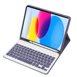 For iPad 11 2025 / 10th Gen 10.9 2022 A10B Lambskin Texture Ultra-thin Bluetooth Keyboard Leather Tablet Case with Pen Slot(Purple) - Universal by PMC TechLife | Online Shopping South Africa | PMC TechLife | Buy Now Pay Later Mobicred