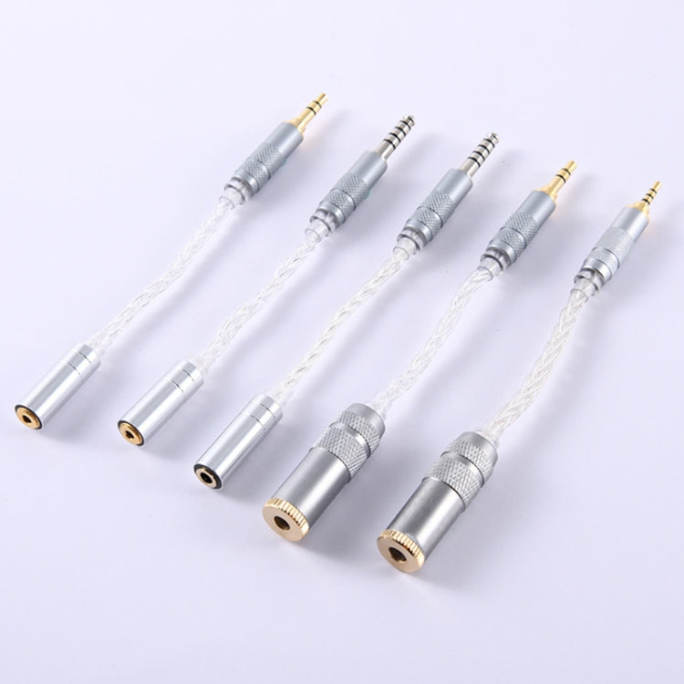 ZS0021 3.5mm Male to 2.5mm Female Balance Adapter Cable (Silver) - free shipping - PMC Jewellery - Order now!