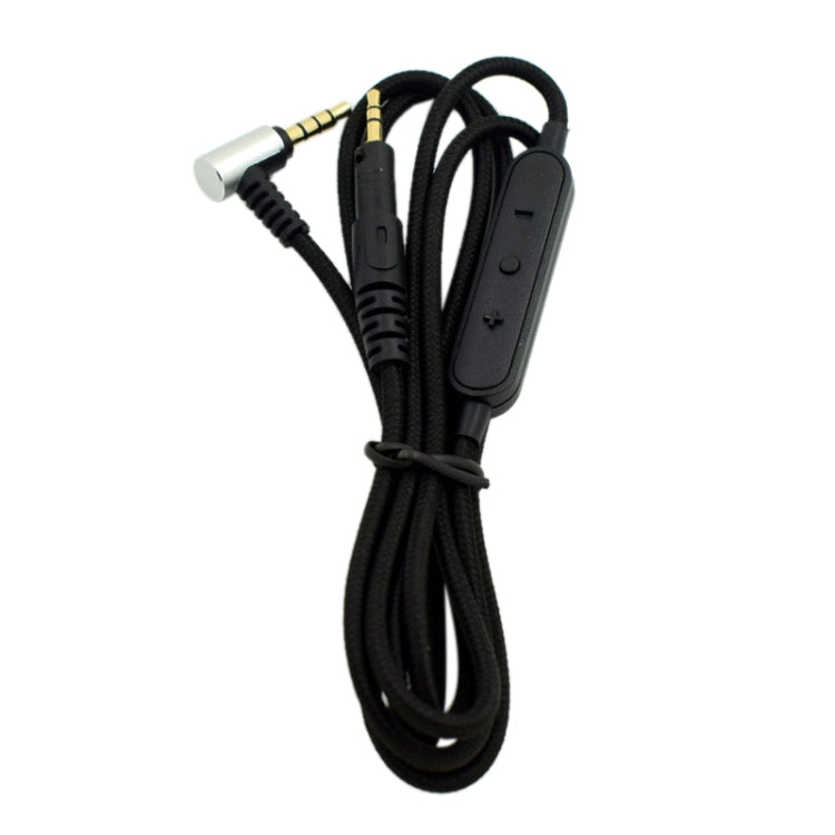 ZS0091 Wire-controlled Version Headphone Audio Cable for Audio-technica ATH-M50X M40X(Black) - Headset Accessories by PMC Jewellery | Online Shopping South Africa | PMC Jewellery | Buy Now Pay Later Mobicred