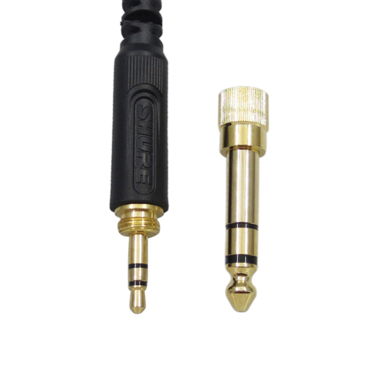 ZS0108 MMCX Interface Headphone Audio Cable for Shure SRH1440 SRH1540 SRH1840 (Black) - free shipping - PMC Jewellery - Order now!