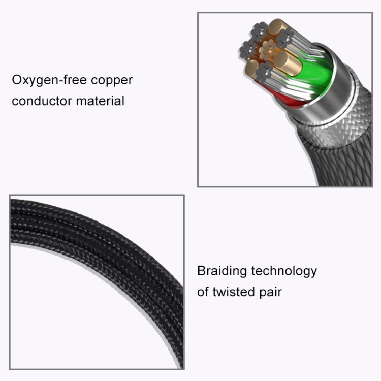 ZS0161 3.5mm Headphone Audio Cable for HyperX Cloud MIX / Cloud Alpha(Black) - Headset Accessories by PMc TechLife | Online Shopping South Africa | PMc TechLife | Buy Now Pay Later Mobicred