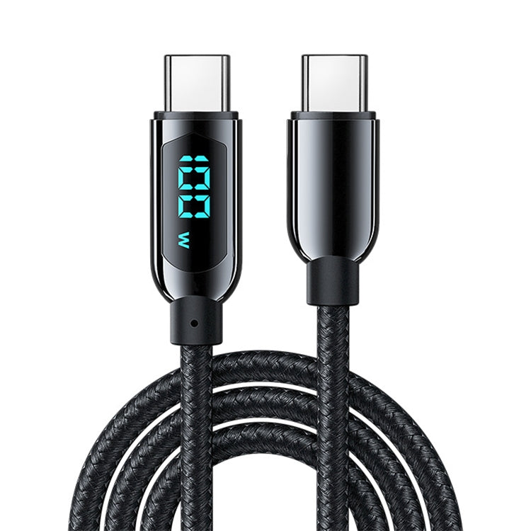 Mutural Li-CC002 1.2m 100W Digital Display USB-C / Type-C to Type-C Charging Data Cable - free shipping - PMC TechLife - Order now!