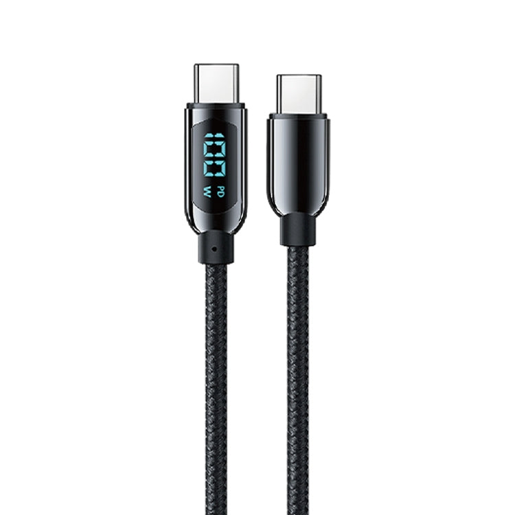 Mutural Li-CC002 1.2m 100W Digital Display USB-C / Type-C to Type-C Charging Data Cable - free shipping - PMC TechLife - Order now!