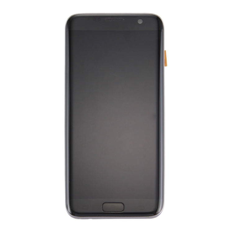 Original LCD Screen and Digitizer Full Assembly with Frame & Charging Port Board & Volume Button & Power Button For Galaxy S7 Edge / G935F(Black)