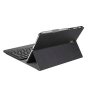 A590 Ultra-thin Detachable Magnetic Bluetooth Keyboard Leather Tablet Case for Galaxy Tab A 10.5 T590 / T595, with Holder(Black)