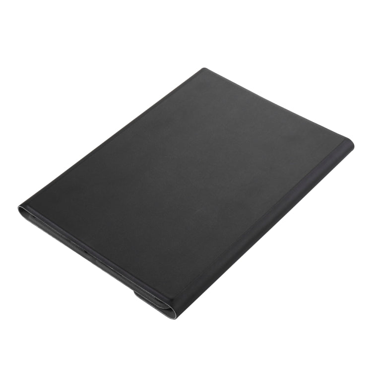 A590 Ultra-thin Detachable Magnetic Bluetooth Keyboard Leather Tablet Case for Galaxy Tab A 10.5 T590 / T595, with Holder(Black)