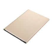 A590 Ultra-thin Detachable Magnetic Bluetooth Keyboard Leather Tablet Case for Galaxy Tab A 10.5 T590 / T595, with Holder(Gold)