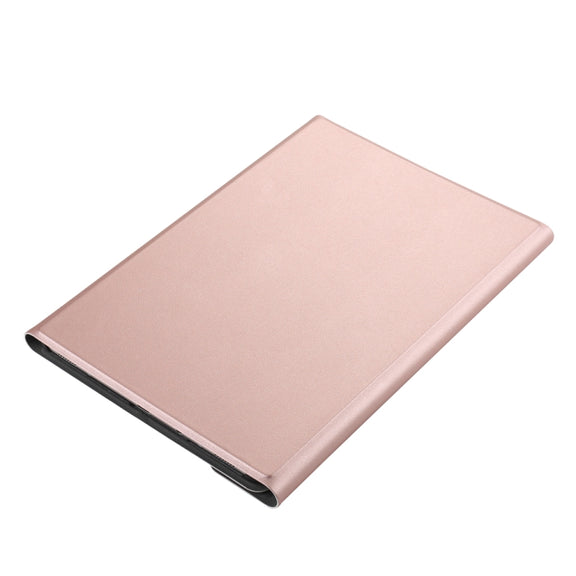 A830 Ultra-thin Detachable Bluetooth Keyboard Leather Tablet Case for Galaxy Tab S4 10.5 T830 / T835, with Holder(Rose Gold)