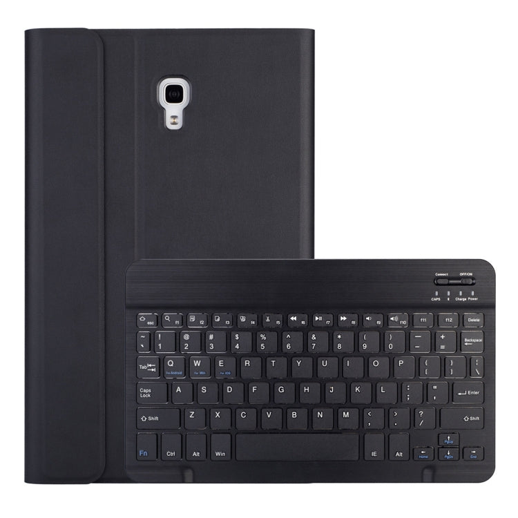 DY590 For Galaxy Tab A 10.5 T590 / T595 Detachable Plastic Bluetooth Keyboard Leather Tablet Case with Holder (Black) - Samsung Keyboard by PMC TechLife | Online Shopping South Africa | PMC TechLife