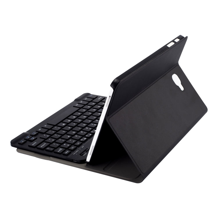 DY580 For Galaxy Tab A 10.1 T580 / T585 Detachable Plastic Bluetooth Keyboard Leather Tablet Case with Holder (Black) - Samsung Keyboard by PMC TechLife | Online Shopping South Africa | PMC TechLife