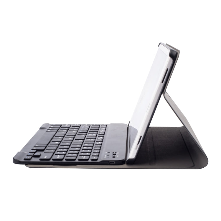 DY580 For Galaxy Tab A 10.1 T580 / T585 Detachable Plastic Bluetooth Keyboard Leather Tablet Case with Holder (Black) - Samsung Keyboard by PMC TechLife | Online Shopping South Africa | PMC TechLife