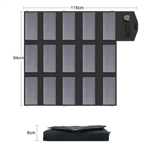 ALLPOWERS Portable Solar Panel Charger 100W 18V Foldable Solar Panel Solar Battery Charger