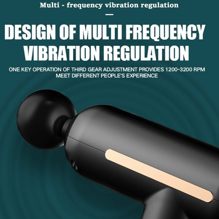 USB Charging Three-speed Vibration Adjustable Mini Fascia Gun Electric Massage Gun Full Body Massager(Red) - free shipping - PMC TechLife - Order now!