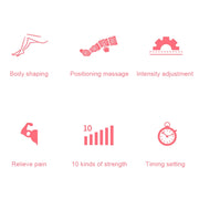 RD-M2857 Single Hand Airbag All-inclusive Intelligent Air Wave Pressure Massager without Host(Pink)