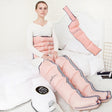 RD-M2857 4 in 1 Legs + Waist + Single Hand Airbag All-inclusive Intelligent Air Wave Pressure Massager with Host, Support Timing / Positioning Massage & 10 Kinds of Adjustable Force, US Plug or EU Plug(Pink) - free shipping - PMC TechLife - Order now!