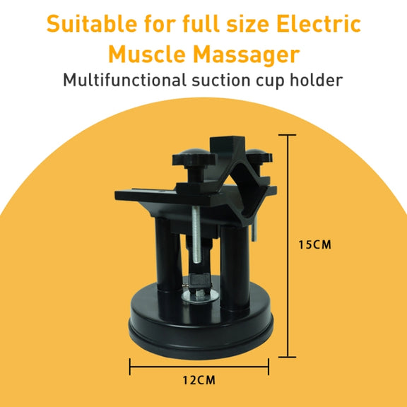 T168 Fascia Gun Aluminium Alloy Bracket Suction Cup Fixed Mount Holder