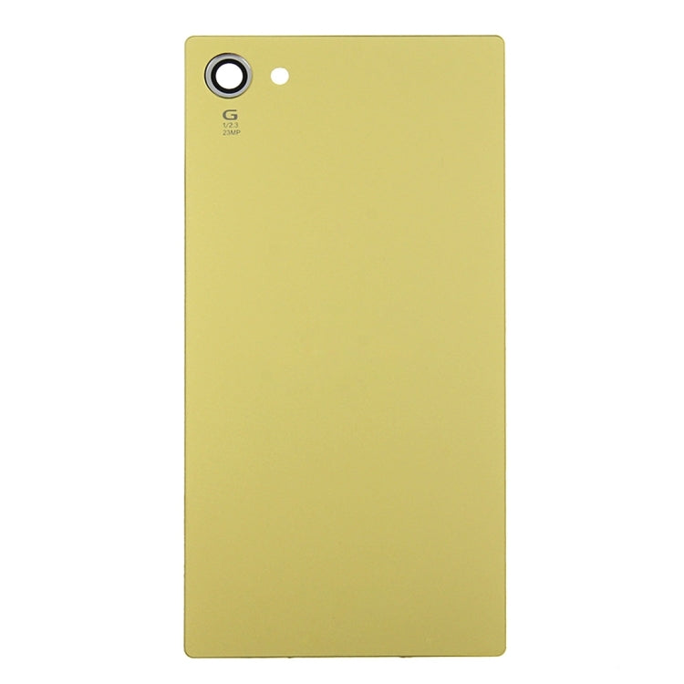 Original Back Battery Cover for Sony Xperia Z5 Compact(Gold) - Back Cover by PMC TechLife | Online Shopping South Africa | PMC TechLife | Buy Now Pay Later Mobicred