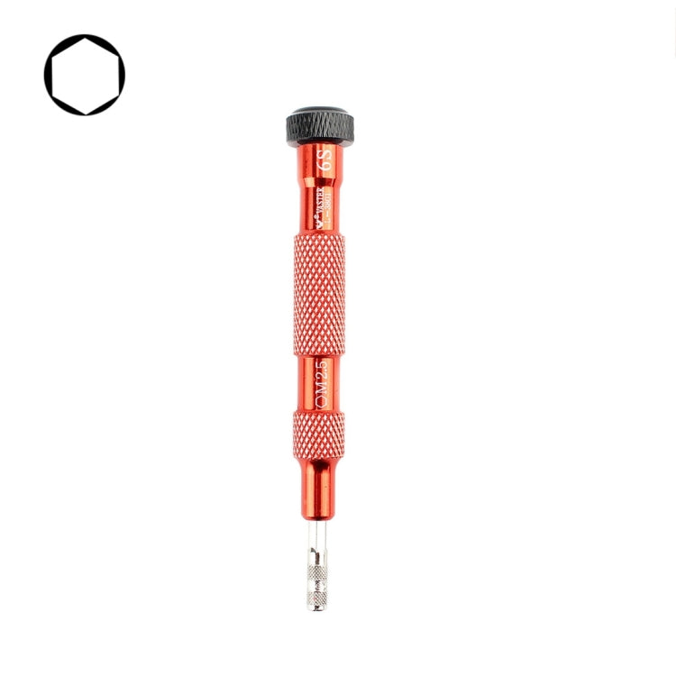 L-3801 For iPhone 6s Middle Plate Professional M2.5 Inner Hexagon Screwdriver Repair Tools(Red) - free shipping - PMC TechLife - Order now!