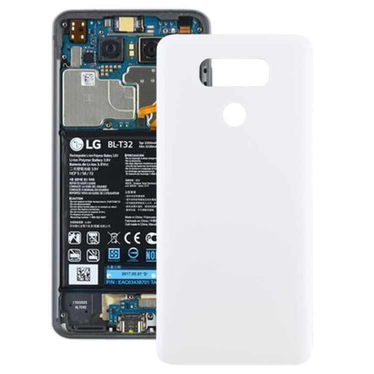 Back Cover for LG G6 / H870 / H870DS / H872 / LS993 / VS998 / US997(White) - For LG by PMC TechLife | Online Shopping South Africa | PMC TechLife | Buy Now Pay Later Mobicred