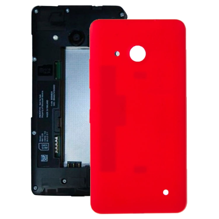 Battery Back Cover for Microsoft Lumia 550 (Red) - Back Cover by PMc TechLife | Online Shopping South Africa | PMc TechLife | Buy Now Pay Later Mobicred