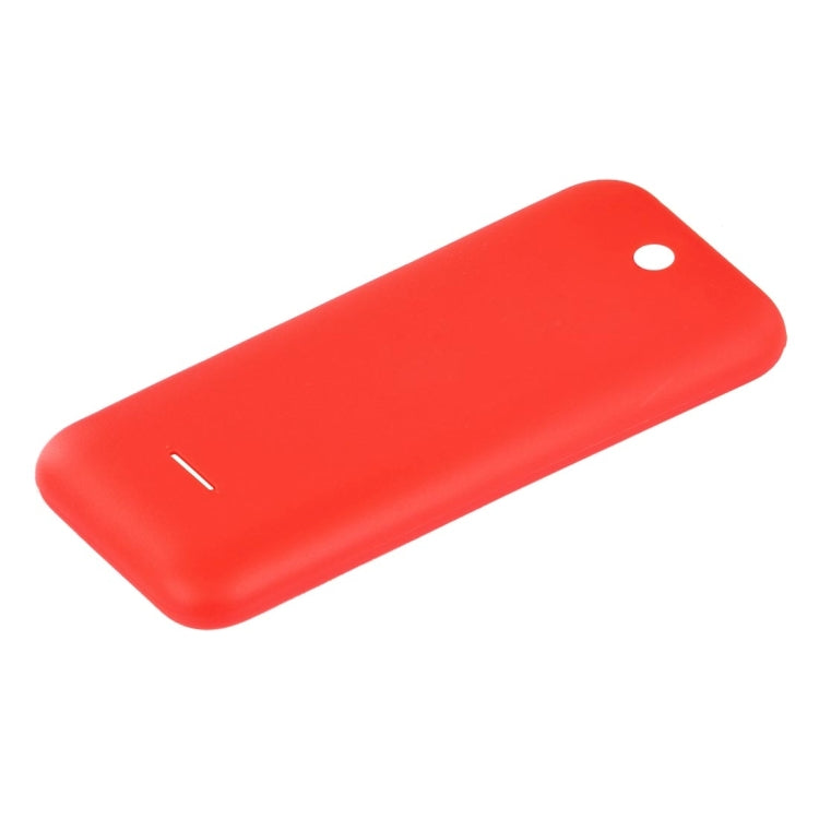 Solid Color Plastic Battery Back Cover for Nokia 225 (Red) - Back Cover by PMc TechLife | Online Shopping South Africa | PMc TechLife | Buy Now Pay Later Mobicred