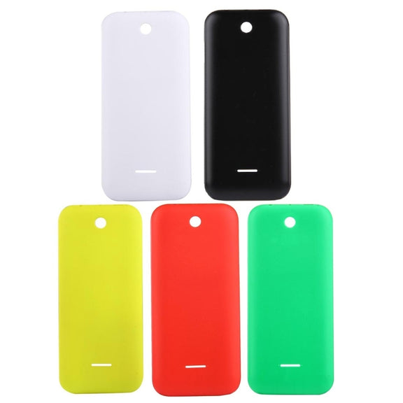 Solid Color Plastic Battery Back Cover for Nokia 225 (Red)