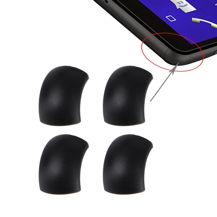 4 PCS Front Bezel Edge for Sony Xperia C4(Black) - Others by PMc TechLife | Online Shopping South Africa | PMc TechLife | Buy Now Pay Later Mobicred