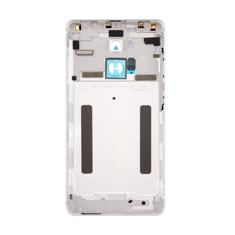 For Xiaomi Redmi 4 Pro Battery Back Cover(Silver) - Back Cover by PMC TechLife | Online Shopping South Africa | PMC TechLife | Buy Now Pay Later Mobicred